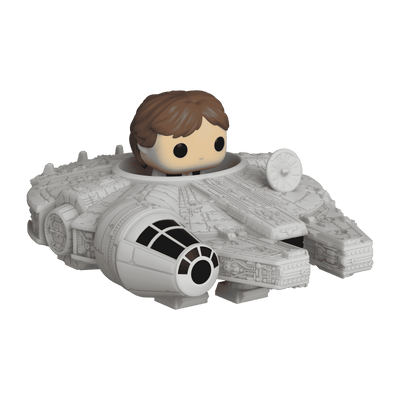 Funko Bitty Pop! Rides: Star Wars - Han Solo with Millennium Falcon