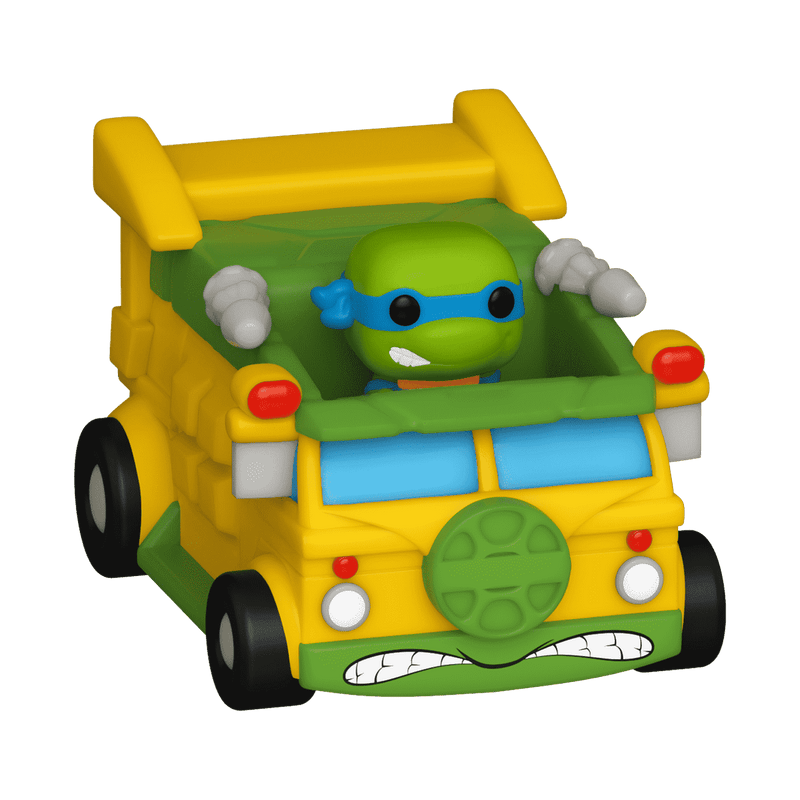 Funko Bitty Pop! Rides: Teenage Mutant Ninja Turtles - Leonardo and Turtle Van