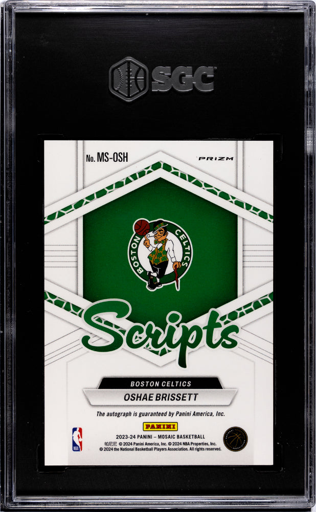 2023 Mosaic #MS-OSH Oshae Brissett Scripts SGC 10