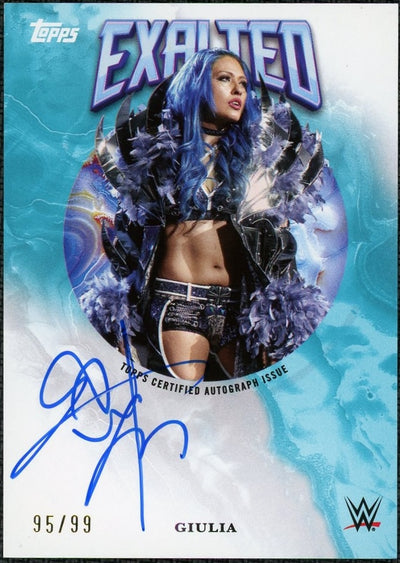 2025 Topps Exalted WWE Giulia Auto #EXA-GIU /99