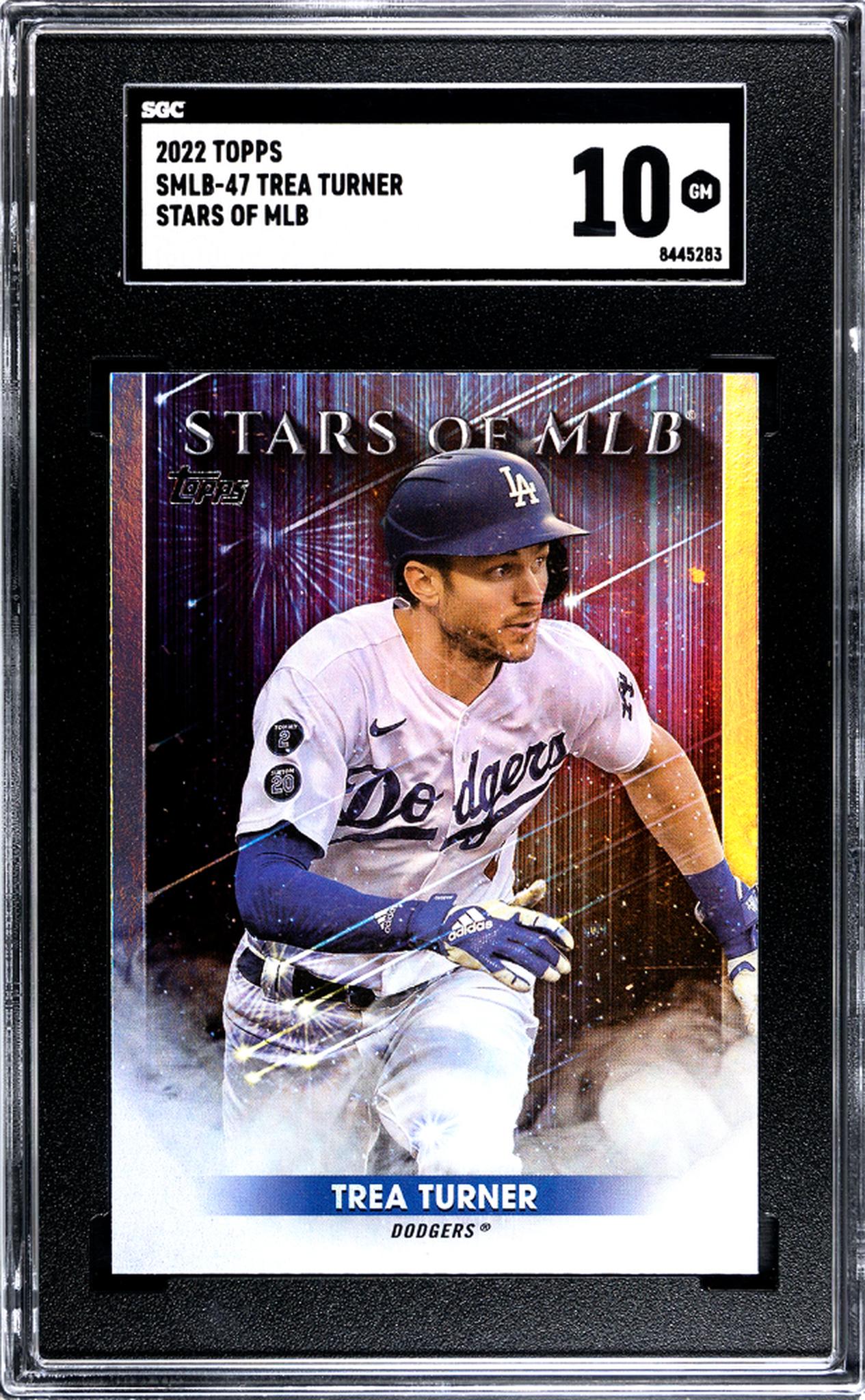 2022 Topps #SMLB-47 Trea Turner Stars of MLB SGC 10