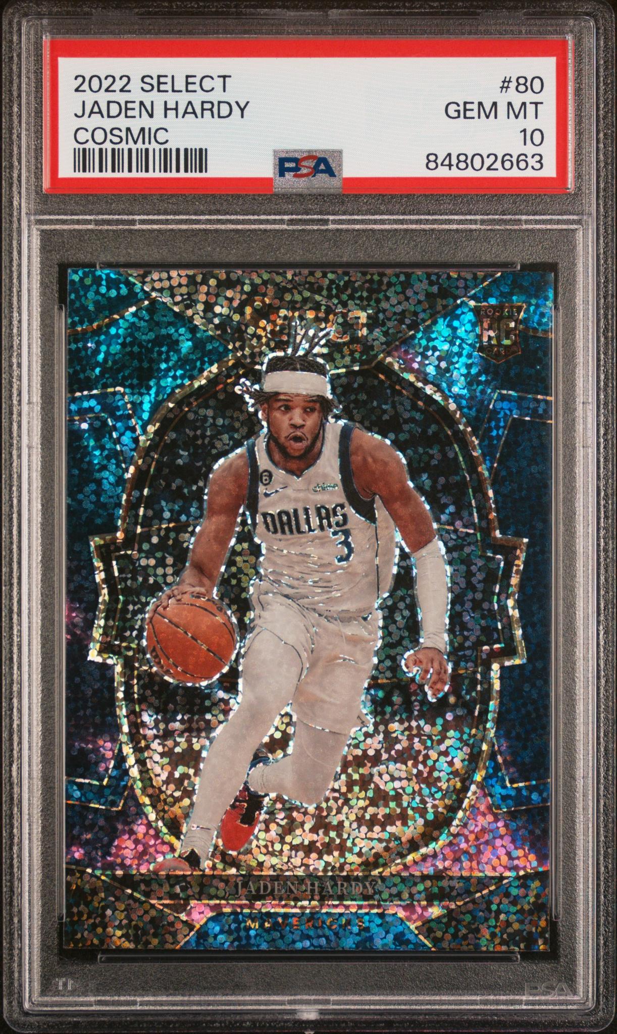2022 Select #80 Jaden Hardy PSA 10