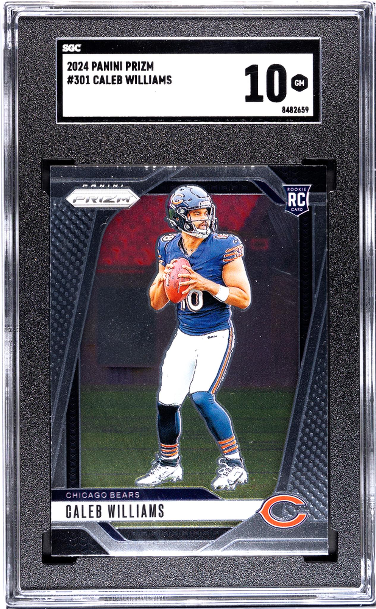 2024 Panini Prizm #301 Caleb Williams SGC 10