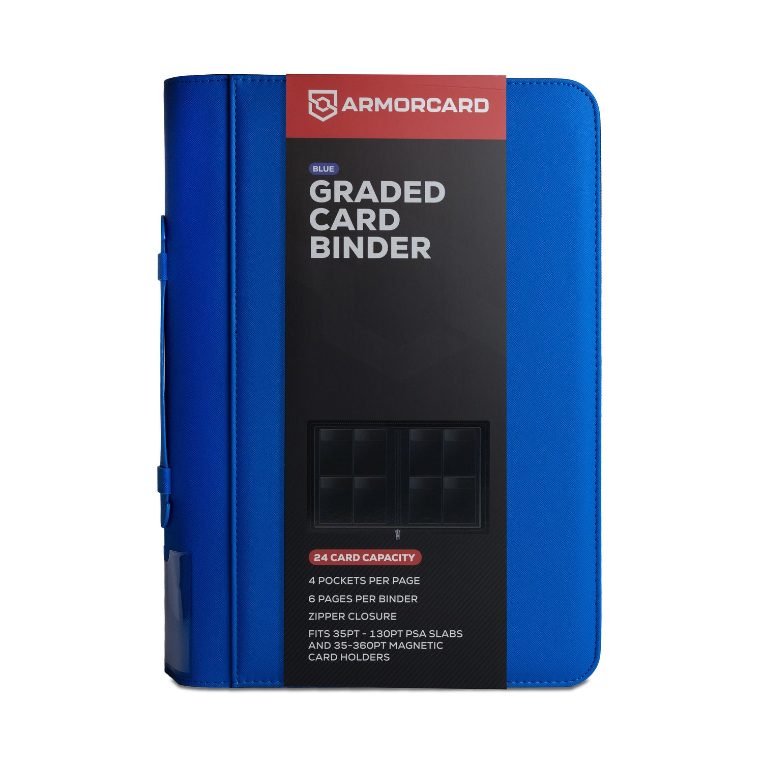 graded card binder pages Premium for PSA, BGS & other slabs of equal dimensi Gemloader PSA Graded Card Folder Binder