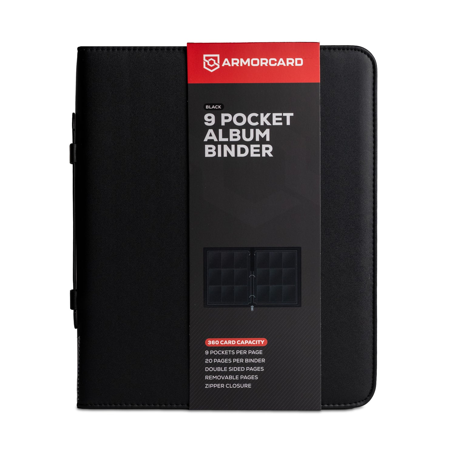 ArmorCard 9 Pocket Album Binder