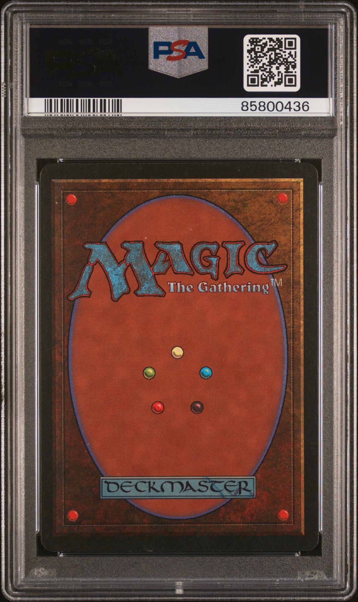 1994 Magic The Gathering Revised Edition Island PSA 7