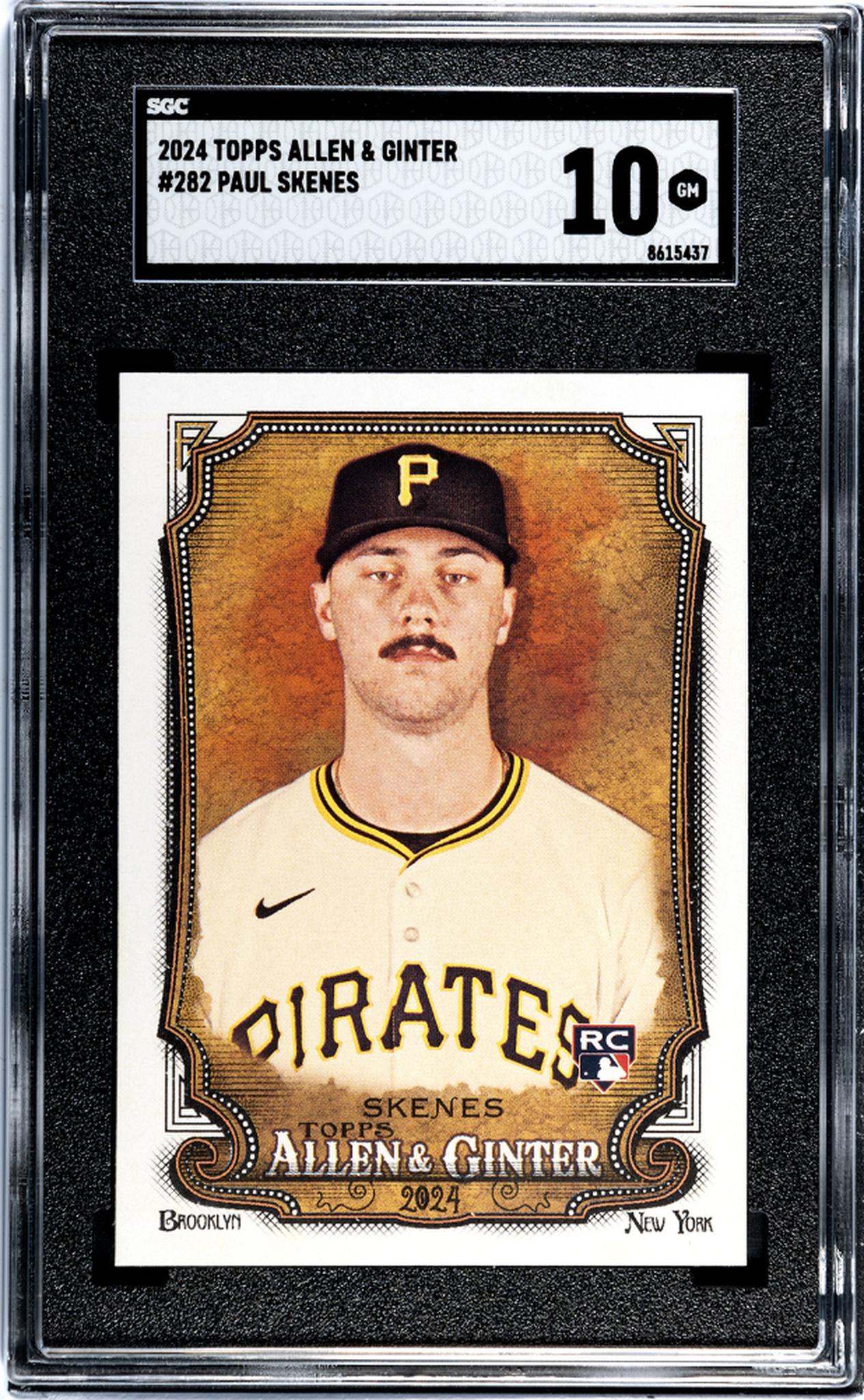2024 Topps Allen & Ginter #282 Paul Skenes SGC 10