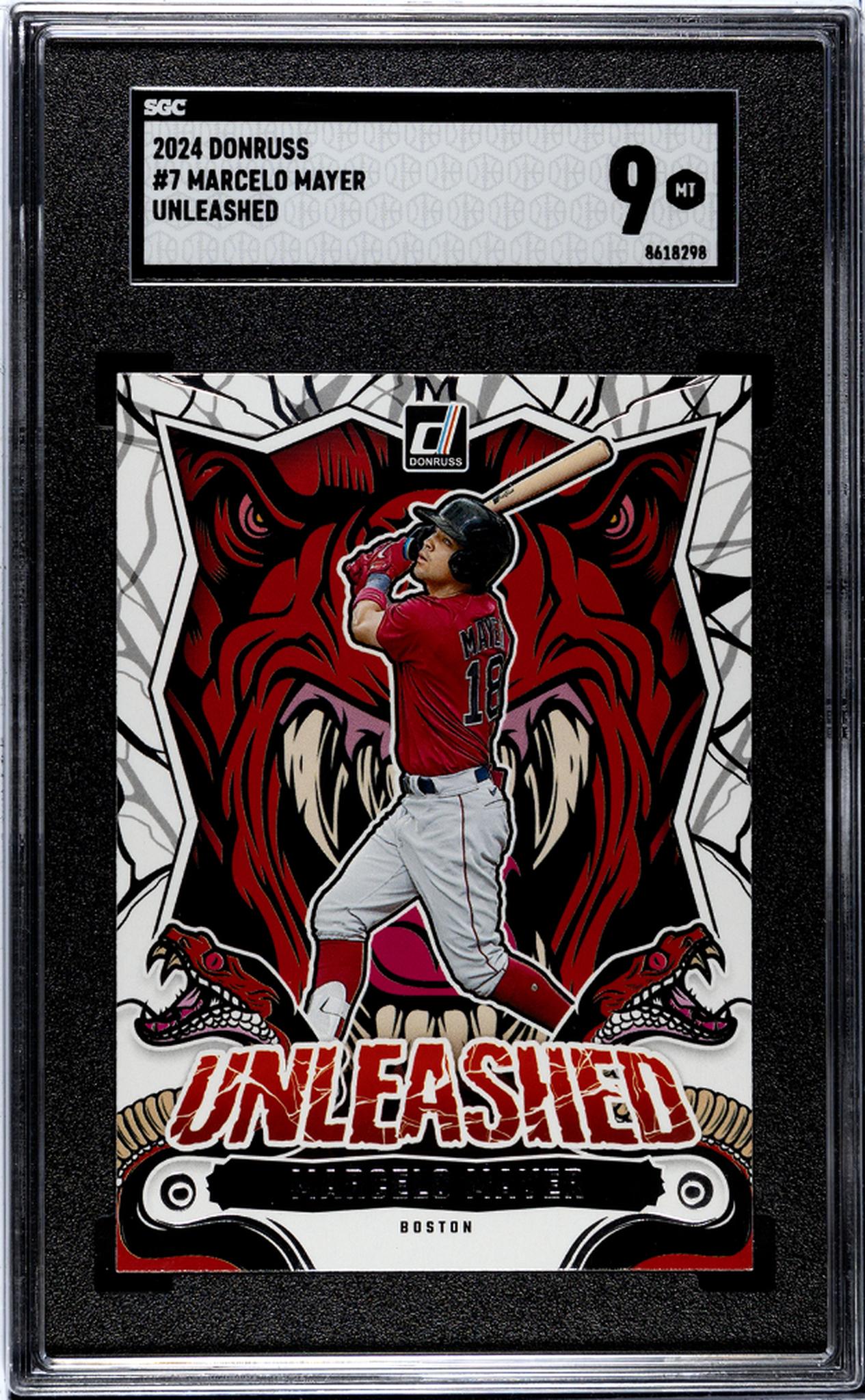 2024 Donruss #7 Marcelo Mayer Unleashed SGC 9