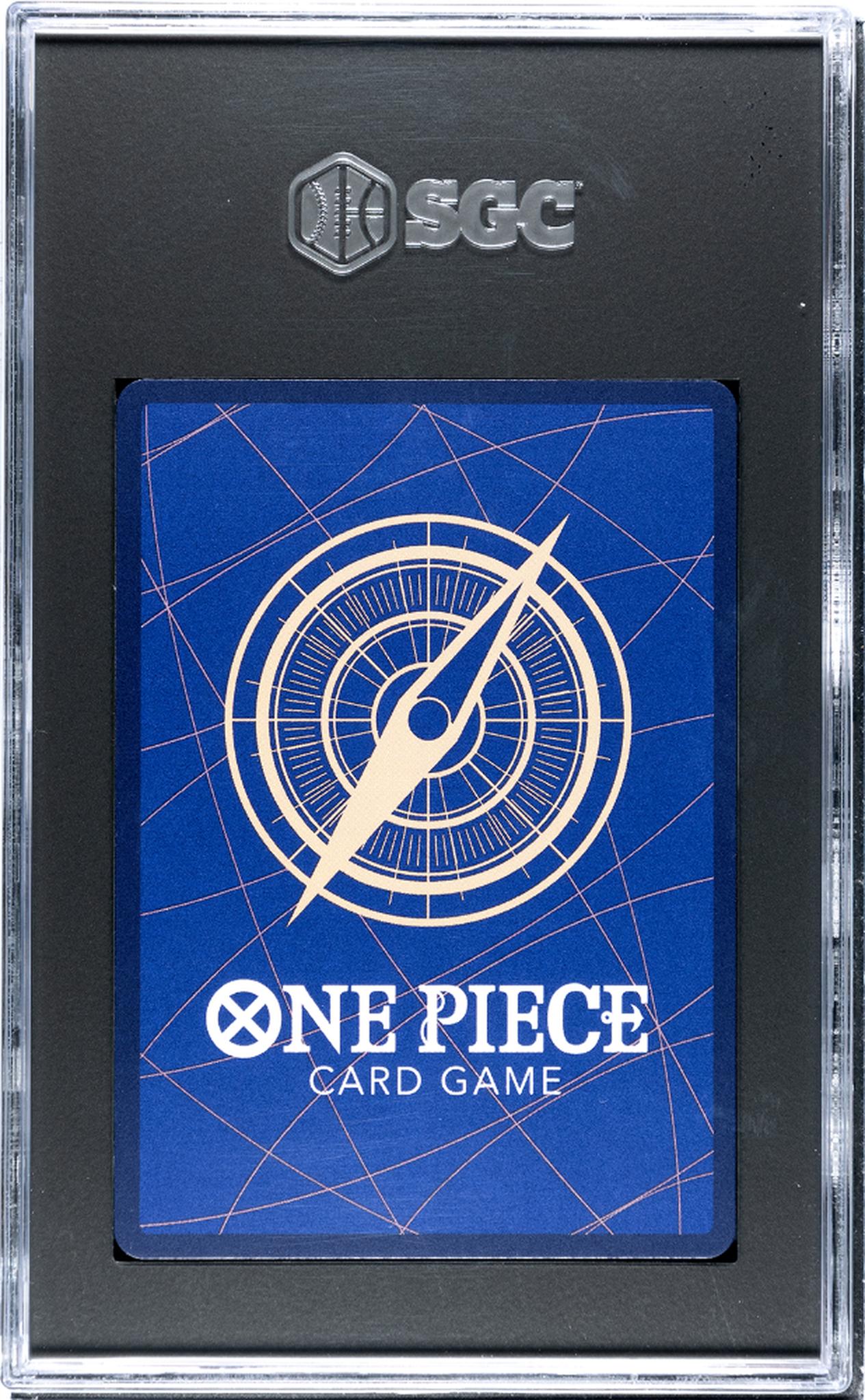 2025 One Piece Japanese Royal Blood #OP10-119 Trafalgar Law Secret Rare SGC 10