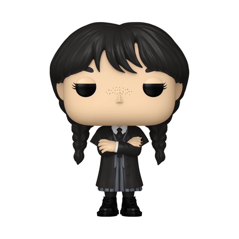 Funko Pop! Television: Wednesday - Wednesday Addams (Black Coat)