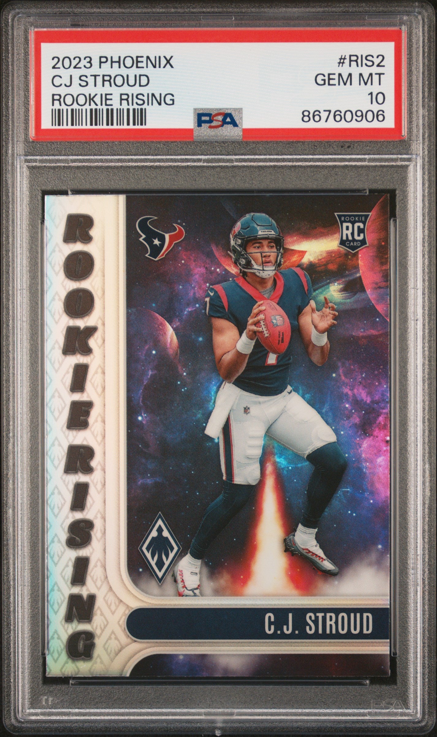 2023 Phoenix #RIS-2 C.J. Stroud Rookie Rising PSA 10