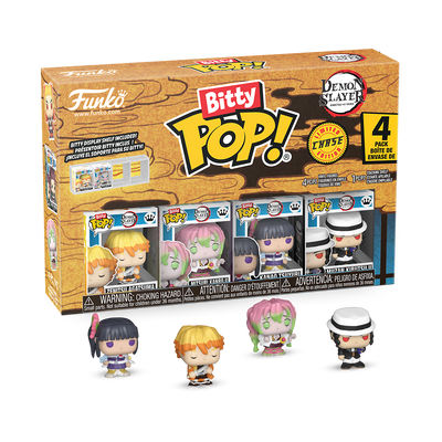 Funko Bitty Pop!: Demon Slayer - Zenitsu 4-Pack