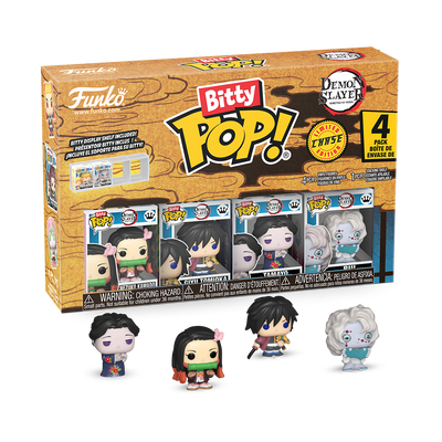 Funko Bitty Pop!: Demon Slayer - Nezuko 4-Pack Series 2