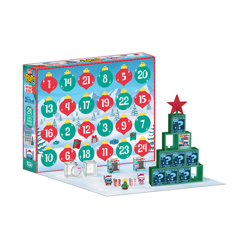 Funko Bitty Pop! Countdown Calendar: Disney Lilo & Stitch - Stitch Holiday 24-Day Advent Calendar
