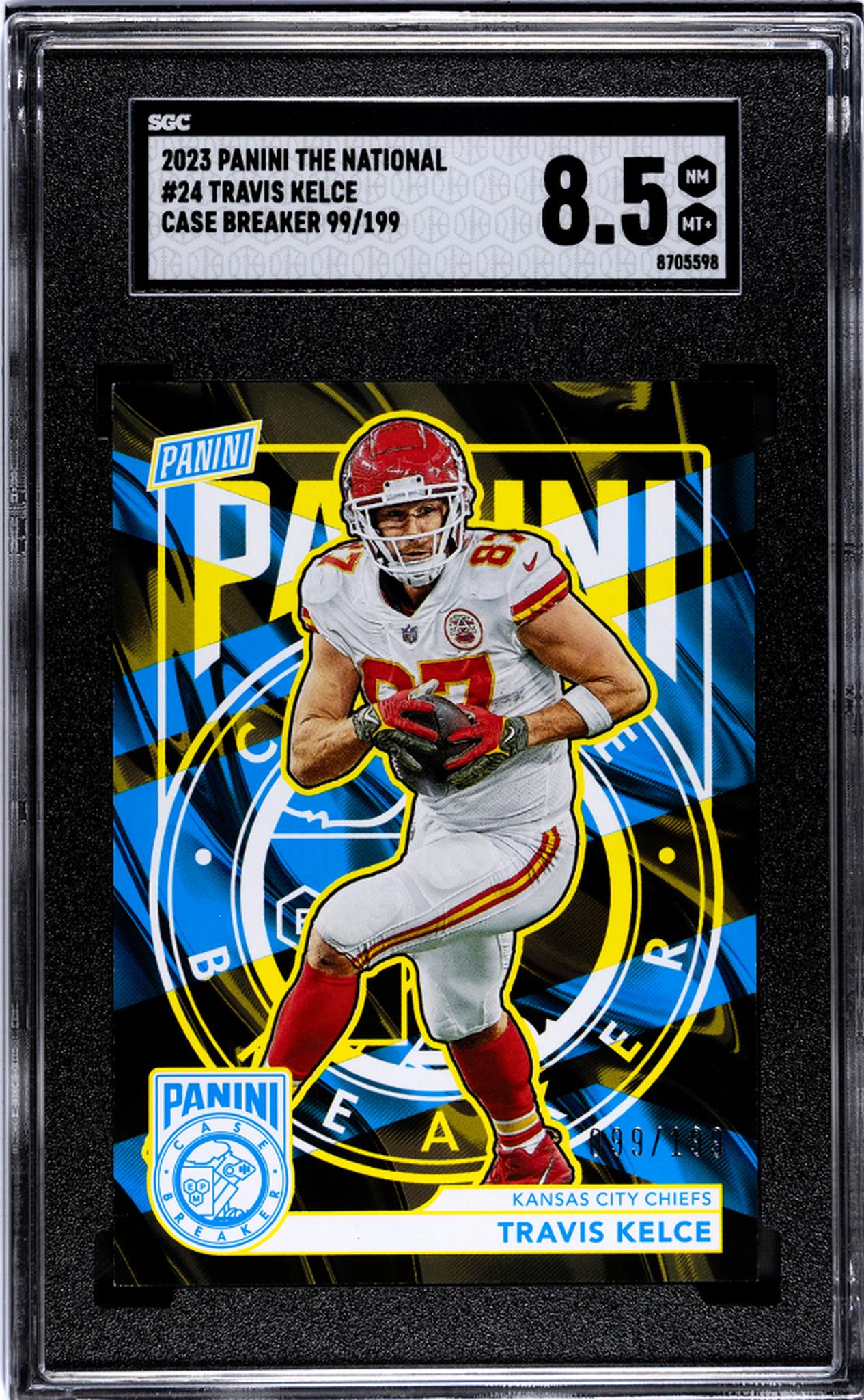 2023 Panini The National #24 Travis Kelce  /199 SGC 8.5