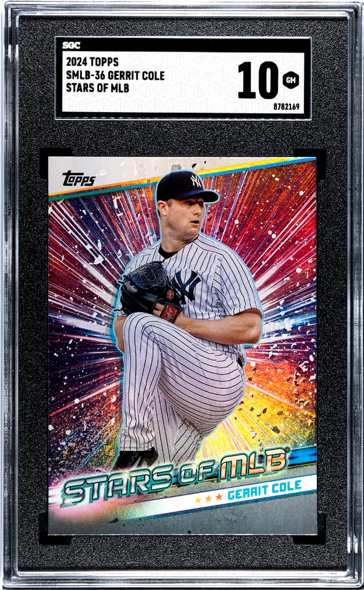 2024 Topps Stars of MLB Gerrit Cole #SMLB-36 SGC 10