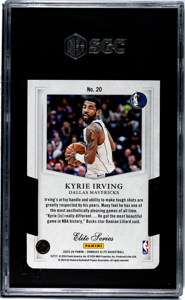 2023 Donruss Elite #20 Kyrie Irving Elite Series SGC 9.5