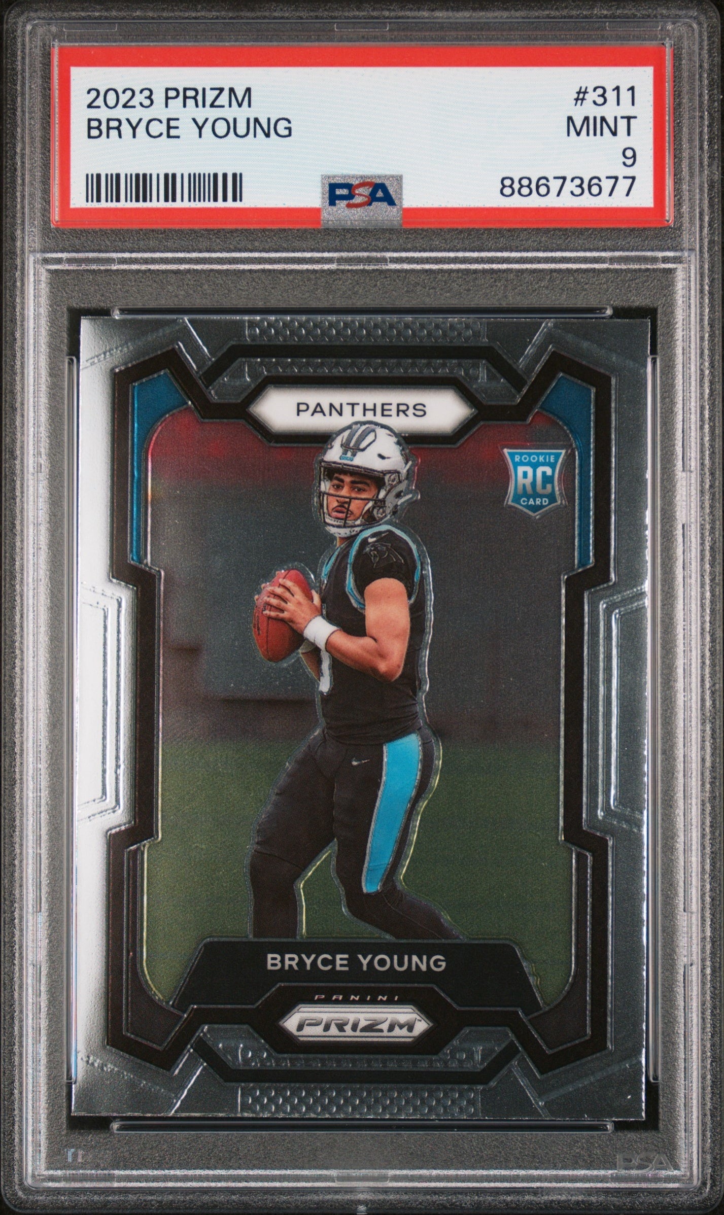 2023 Panini Prizm #311 Bryce Young PSA 9