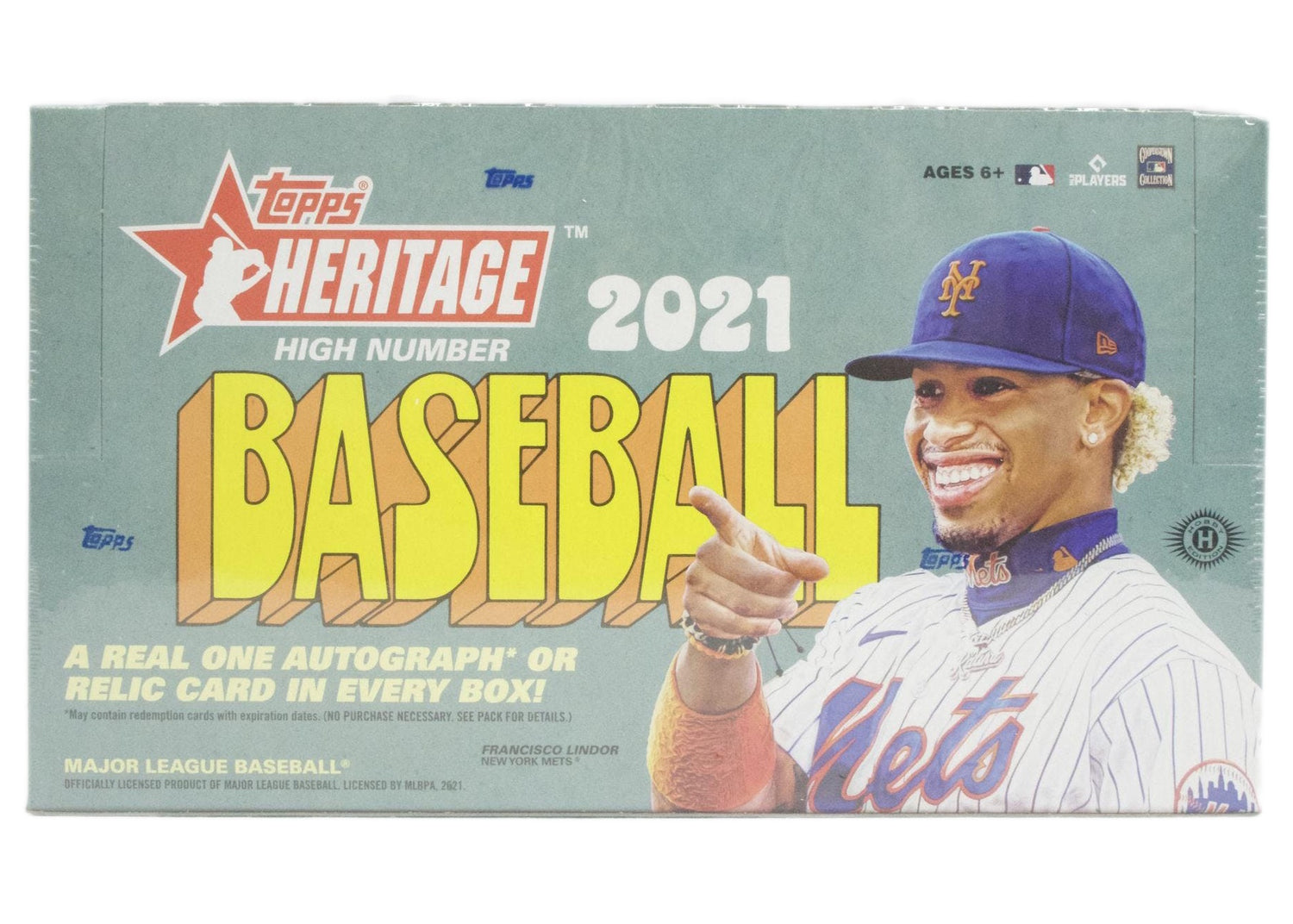 2021 Topps Heritage High Number Baseball Hobby Box