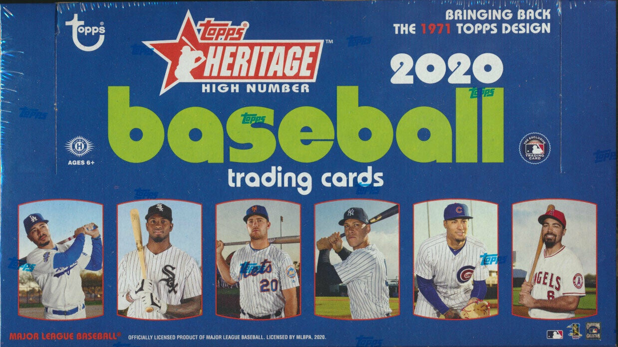 2020 Topps Heritage High Number Baseball Hobby Box