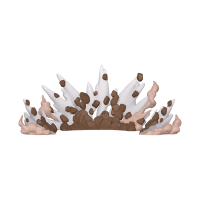 Funko Pop! Elements: Earth - Dirt/Rock 3-Piece Display Set