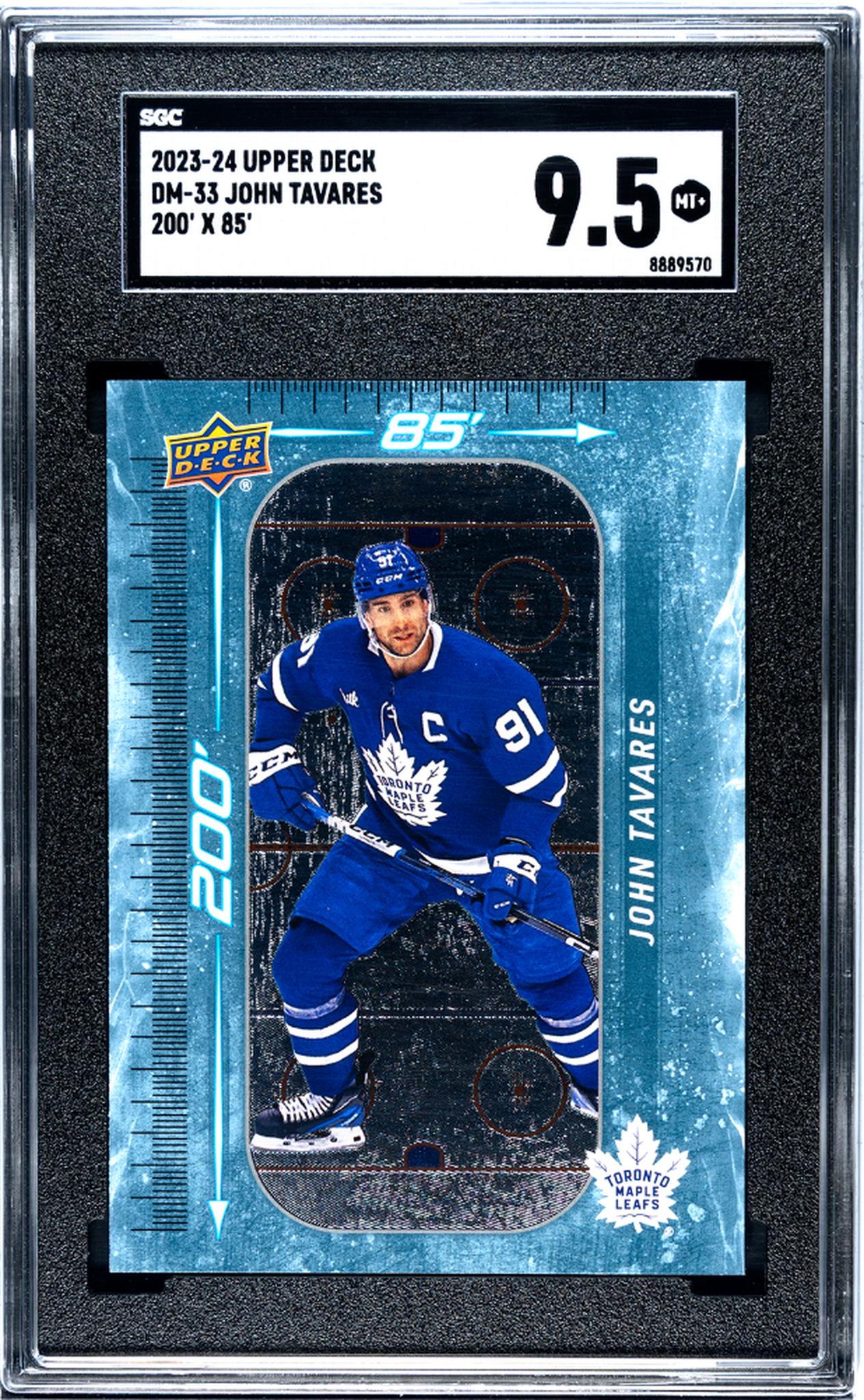 2023-24 Upper Deck #DM-33 John Tavares 200' X 85' SGC 9.5