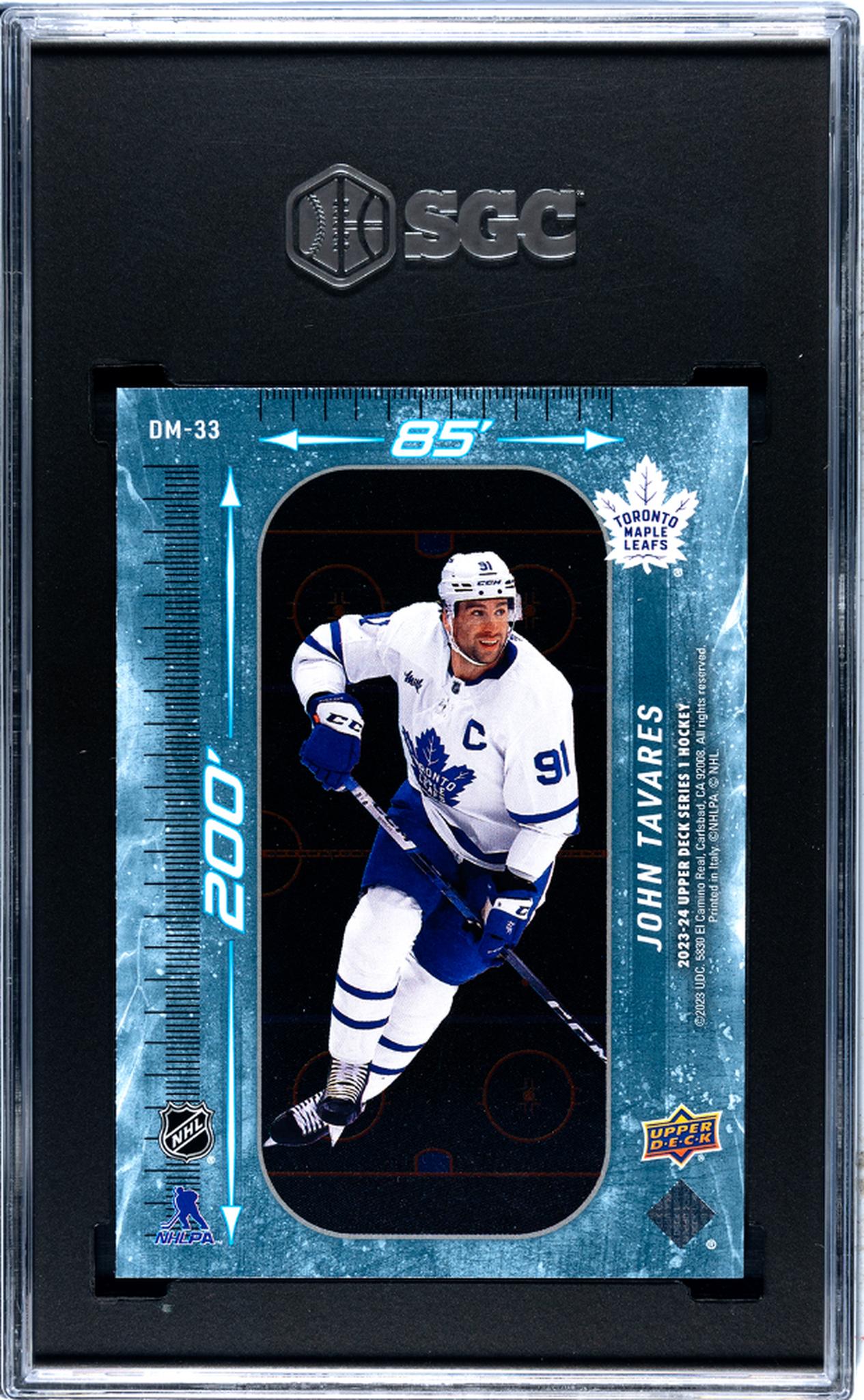 2023-24 Upper Deck #DM-33 John Tavares 200' X 85' SGC 9.5