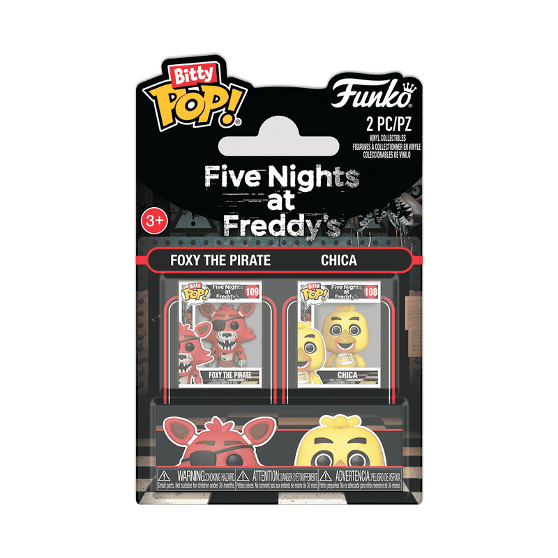Funko Bitty Pop!: Five Nights at Freddy's - Foxy & Chica 2-Pack