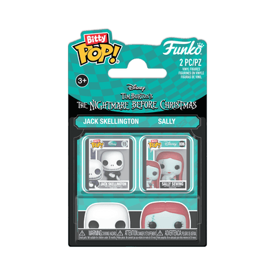 Funko Bitty Pop!: The Nightmare Before Christmas - Jack & Sally 2-Pack