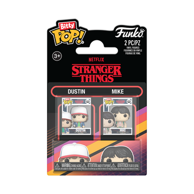 Funko Bitty Pop!: Stranger Things - Dustin & Mike 2-Pack