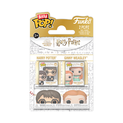 Funko Bitty Pop!: Harry Potter - Harry Potter & Ginny Weasley 2-Pack