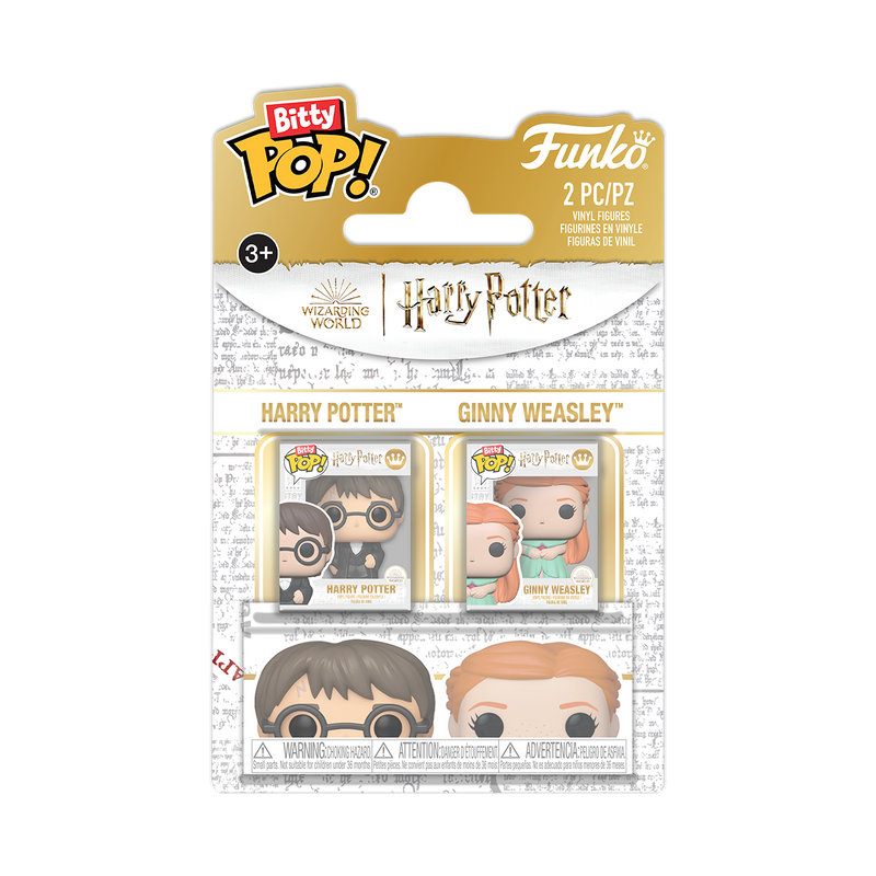 Funko Bitty Pop!: Harry Potter - Harry Potter & Ginny Weasley 2-Pack
