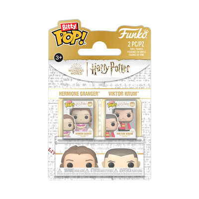 Funko Bitty Pop!: Harry Potter - Hermione Granger & Viktor Krum 2-Pack