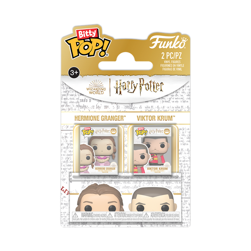 Funko Bitty Pop!: Harry Potter - Hermione Granger & Viktor Krum 2-Pack