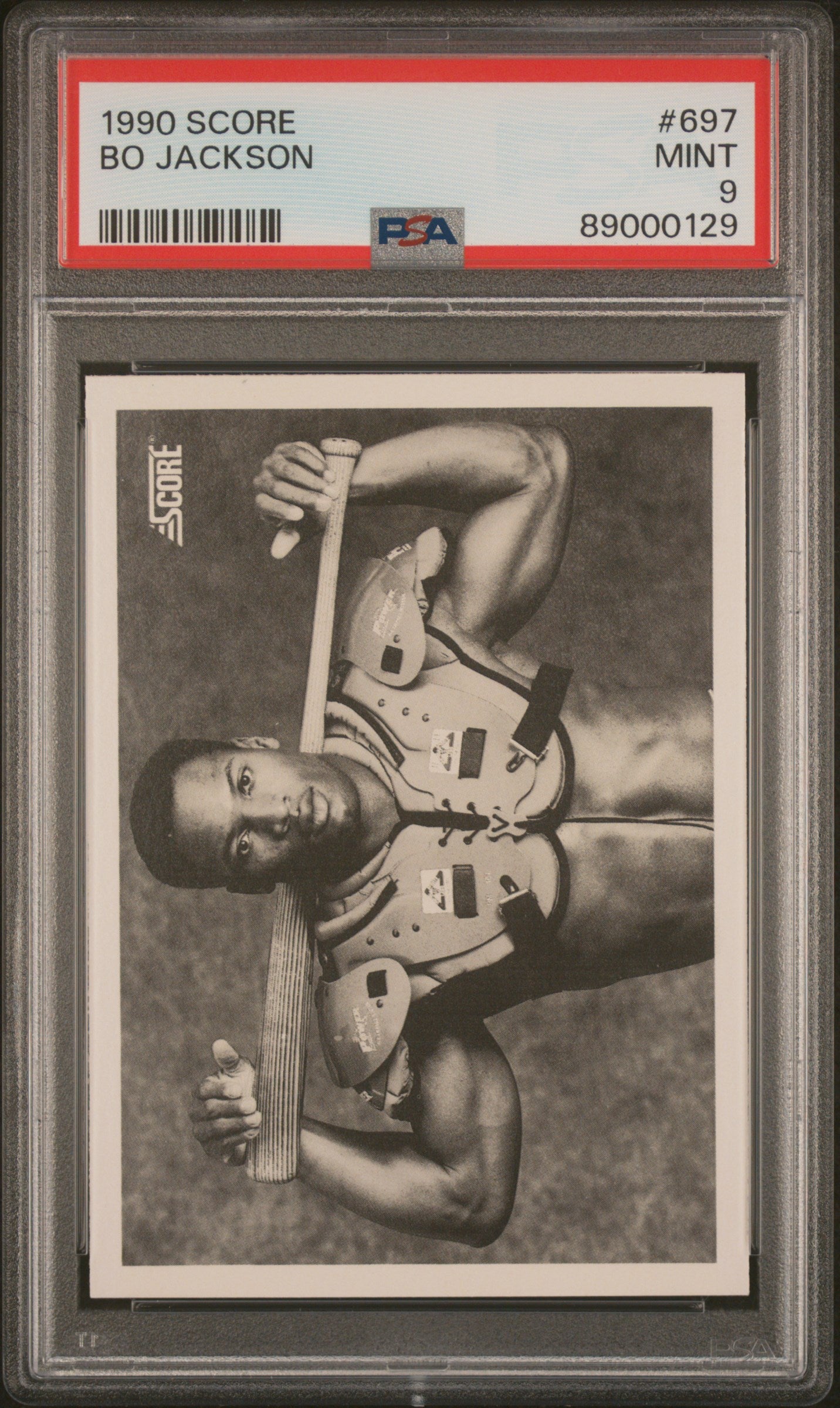 1990 Score Bo Jackson #697 PSA 9