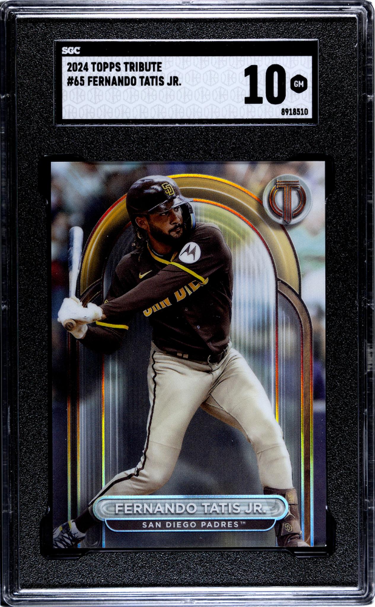 2024 Topps Tribute #65 Fernando Tatis Jr. SGC 10