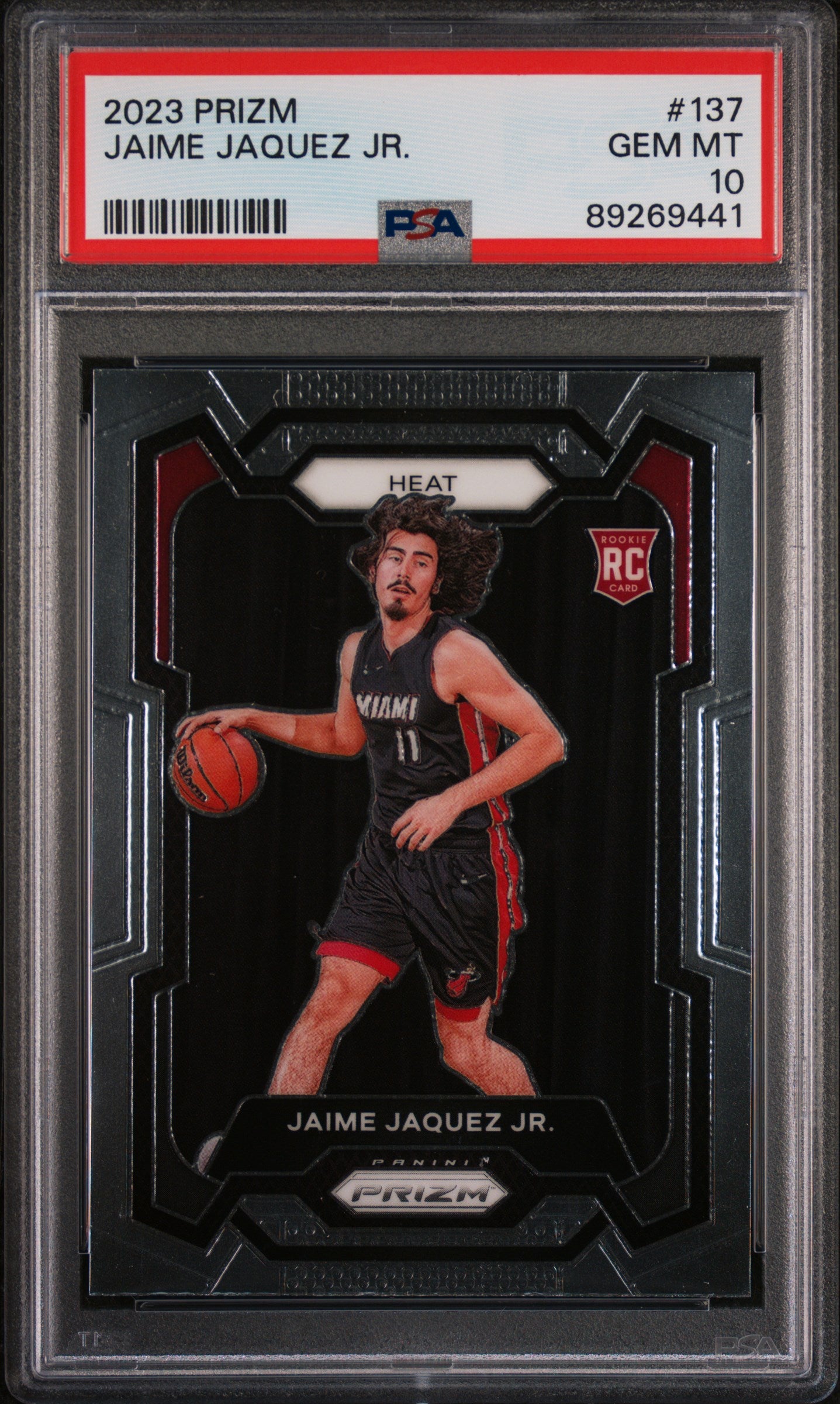 2023 Prizm Jaime Jaquez Jr. #137 RC PSA 10