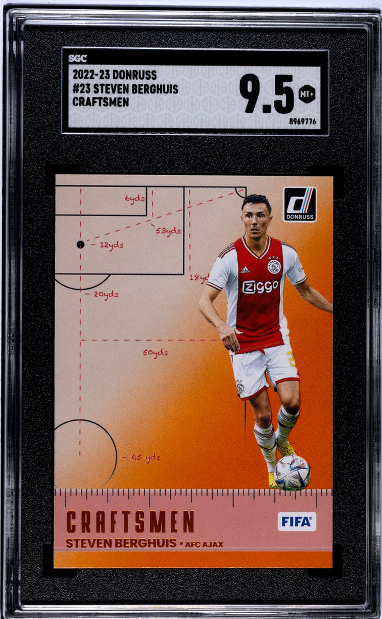 2022-23 Panini Donruss Craftsmen Steven Berghuis #23 SGC 9.5