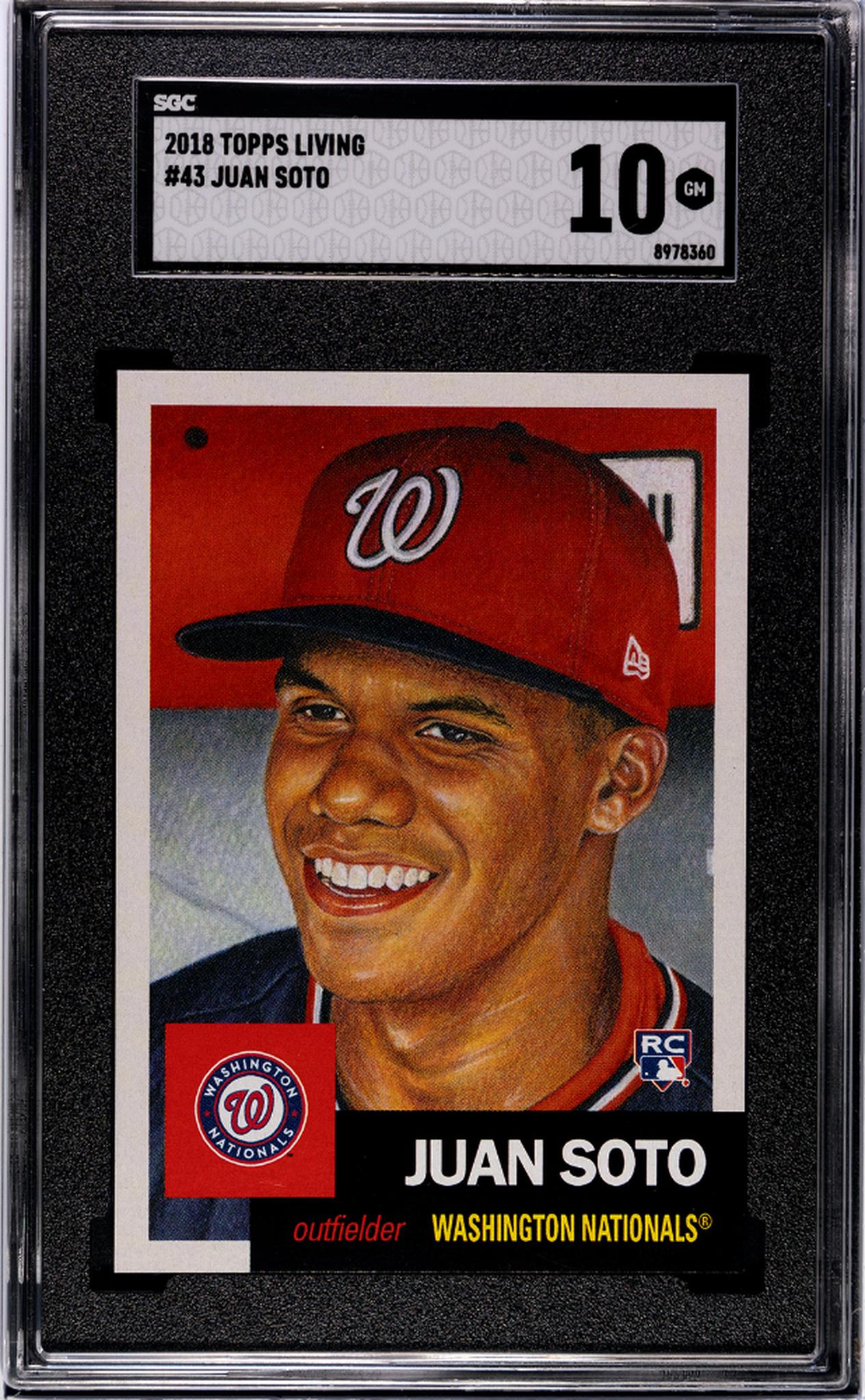 2018 Topps Living #43 Juan Soto SGC 10