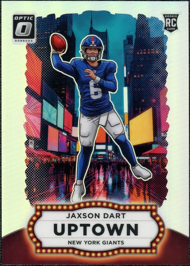2025 Donruss Optic 11 Jaxson Dart Prizm