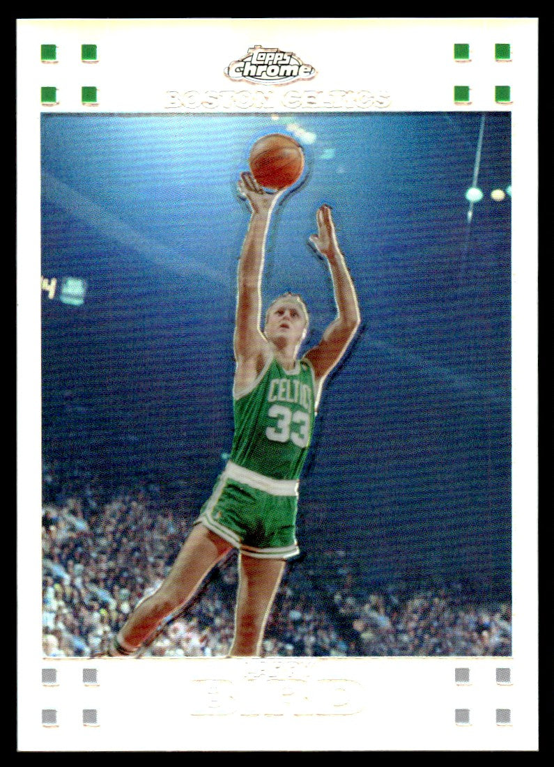 2007 Topps Chrome Refractor /999 #105 Larry Bird