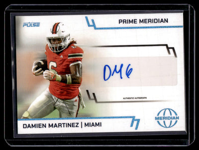 2025 Meridian Prime Meridian Damien Martinez Auto #PM-DM /10