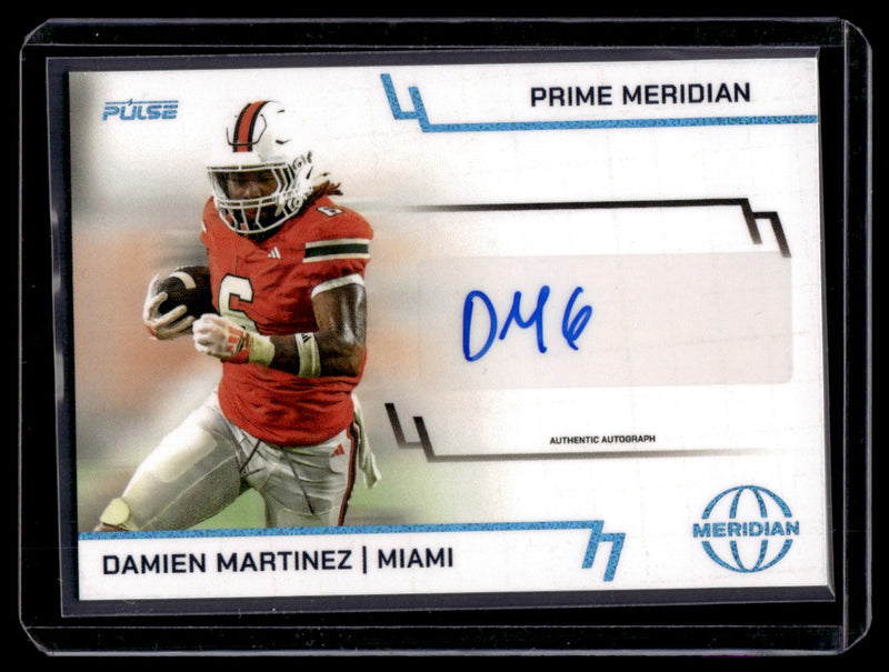 2025 Meridian Prime Meridian Damien Martinez Auto #PM-DM /10