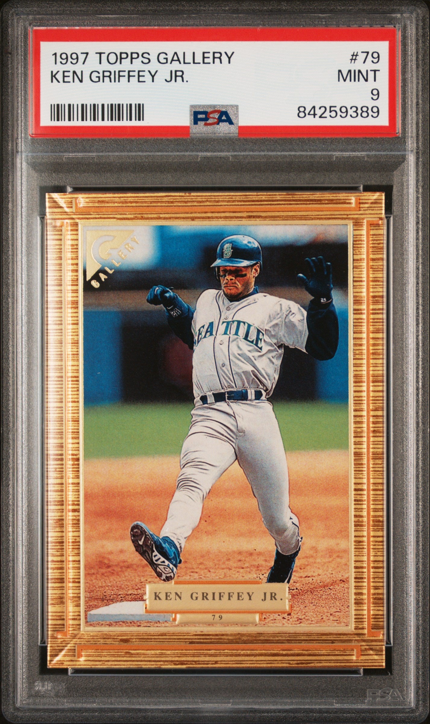 1997 Topps Gallery #79 Ken Griffey Jr. PSA 9