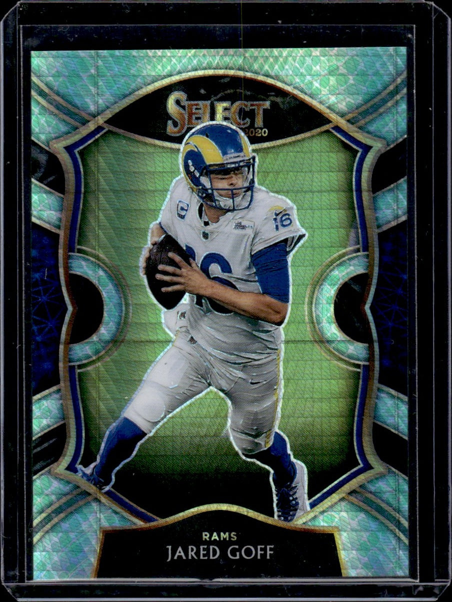 2020 Panini Select #13 Jared Goff Concourse Prizm /67 Rams