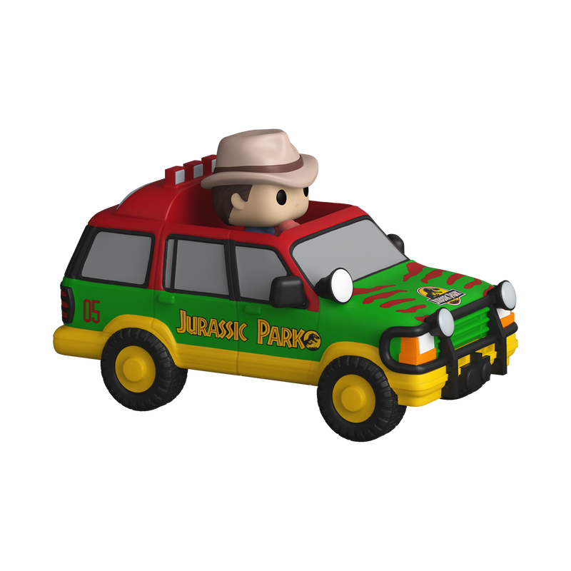 Funko Bitty Pop! Rides: Jurassic Park - Dr. Alan Grant and Jurassic SUV