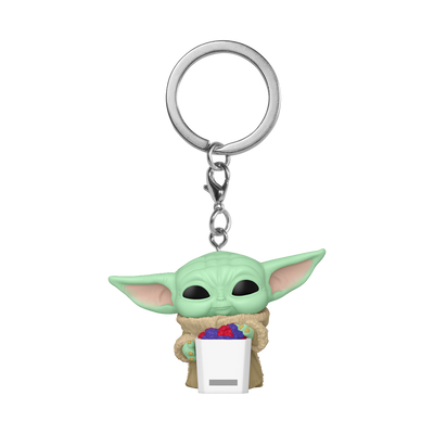 Funko Pop! Keychain: Star Wars - Grogu with Popcorn