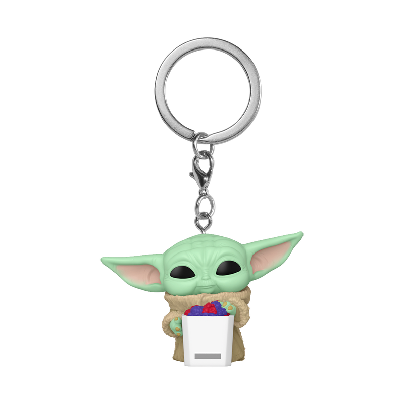Funko Pop! Keychain: Star Wars - Grogu with Popcorn