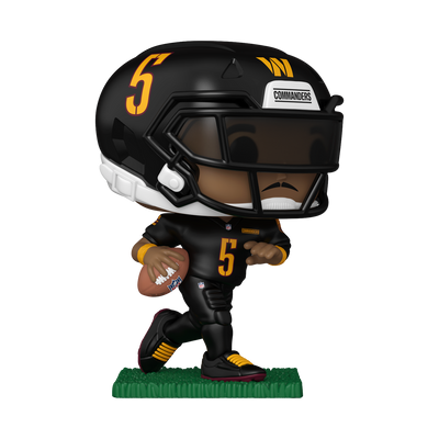 Funko Pop! NFL: Washington Commanders - Jayden Daniels (Black Jersey)