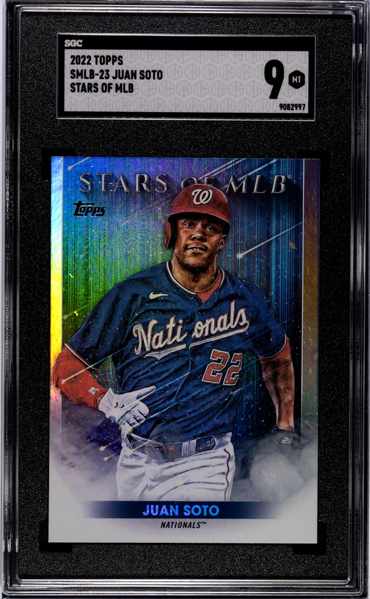 2022 Topps #SMLB-23 Juan Soto Stars of MLB SGC 9